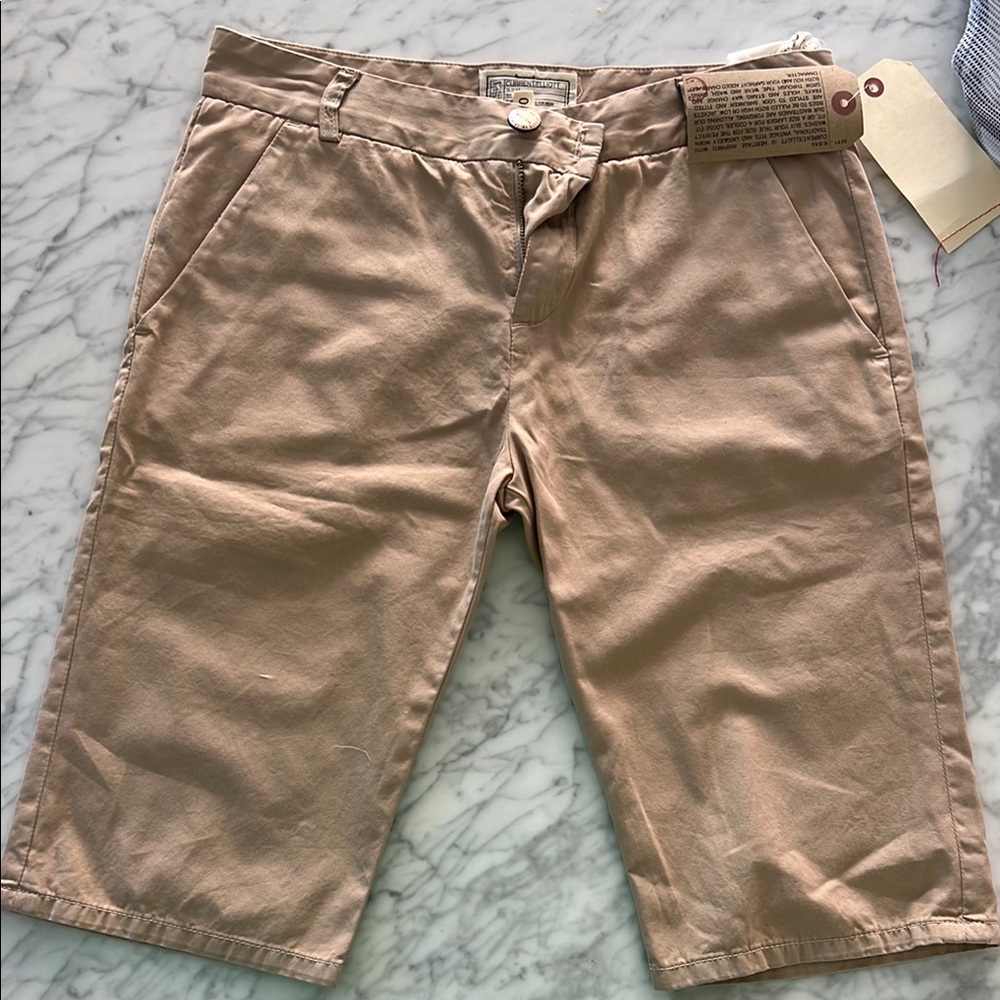 Current/Elliott Beige Shorts